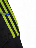 90s Adidas Sportjacke Firebird Schwarz Grün D3 S