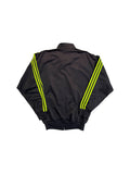 90s Adidas Sportjacke Firebird Schwarz Grün D3 S