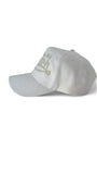 Von Dutch Cap 00s Y2K Strass Weiß One Size
