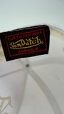 Von Dutch Cap 00s Y2K Strass Weiß One Size