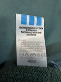 80s Adidas Sportjacke Frottee Blau Grün 50 M