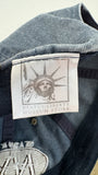 Vintage Tourist Cap 90s Statue Of Liberty New York Denim One Size