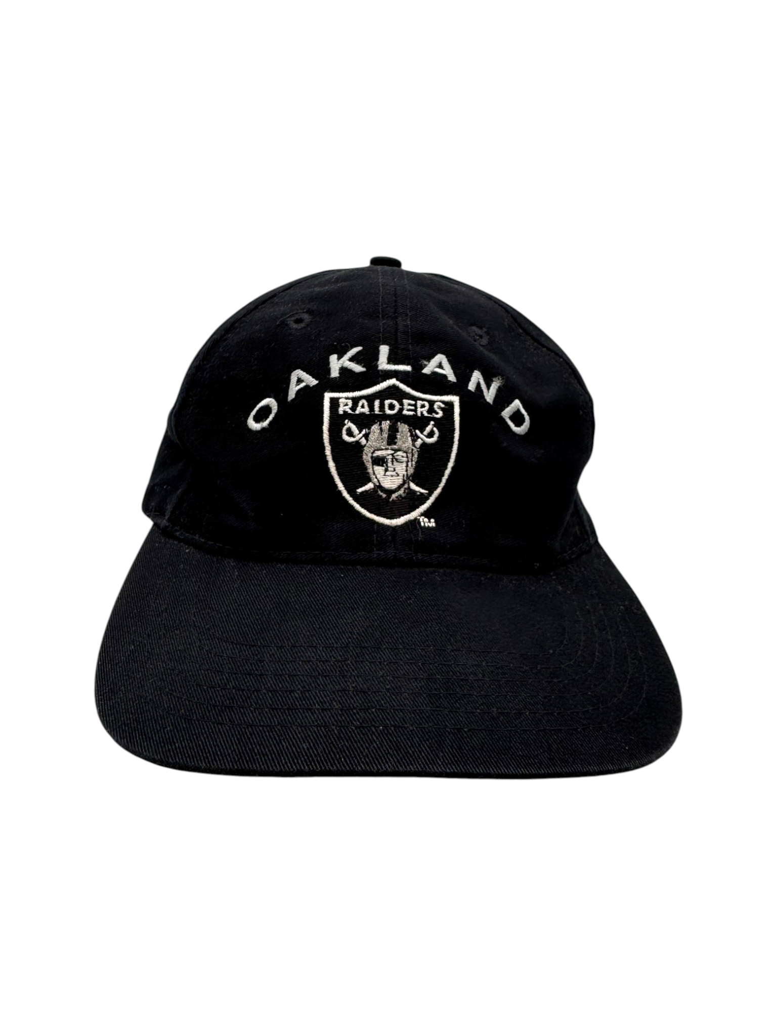 90s Sport Specialties NFL Cap Oakland Raiders Snapback Schwarz