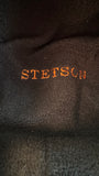 Vintage Stetson Cap Leder Mit Ohrenklappen Braun Schwarz One Size