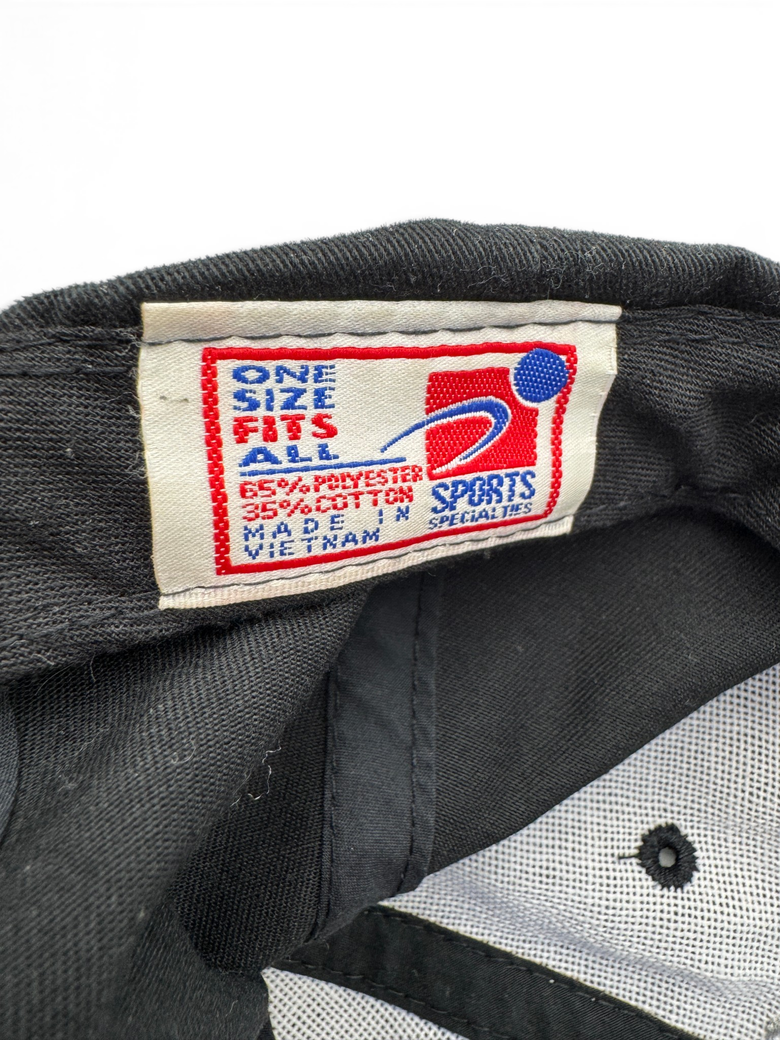 90s Sport Specialties NFL Cap Oakland Raiders Snapback Schwarz