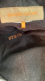 Vintage Stetson Cap Leder Mit Ohrenklappen Braun Schwarz One Size