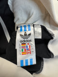2002 Adidas Damen Sportjacke Schwarz Weiß 42 L
