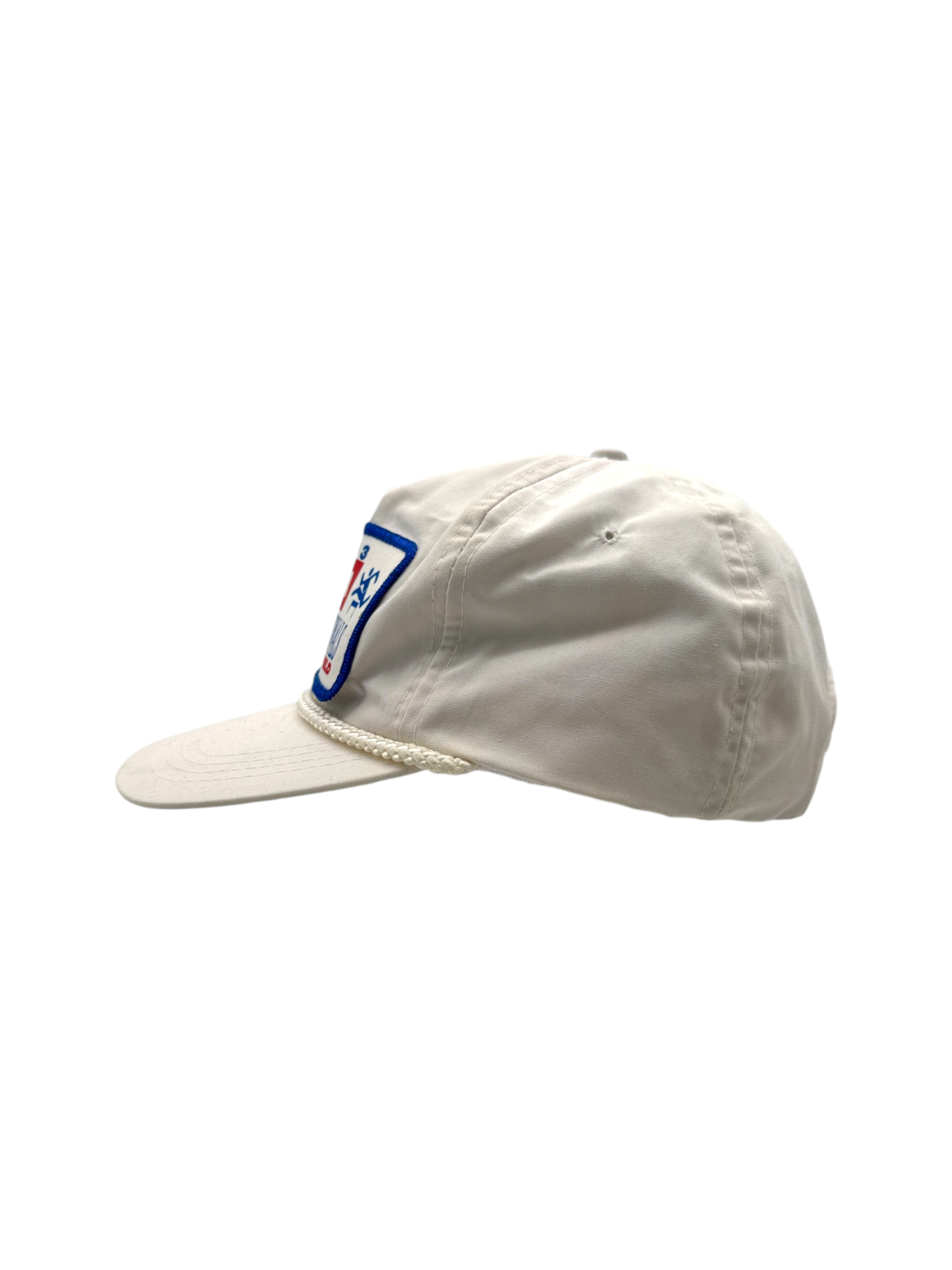 1993 USA Cap Masters-National Indoor Track & Field Metal Clip Strapback Weiß