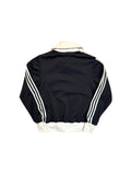 2002 Adidas Damen Sportjacke Schwarz Weiß 42 L