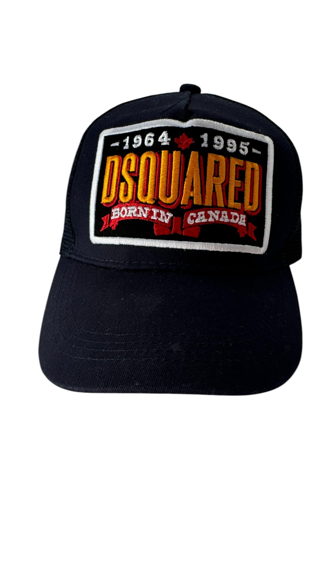 Dsquared Cap Mesh Made In Italy Dunkelblau One Size