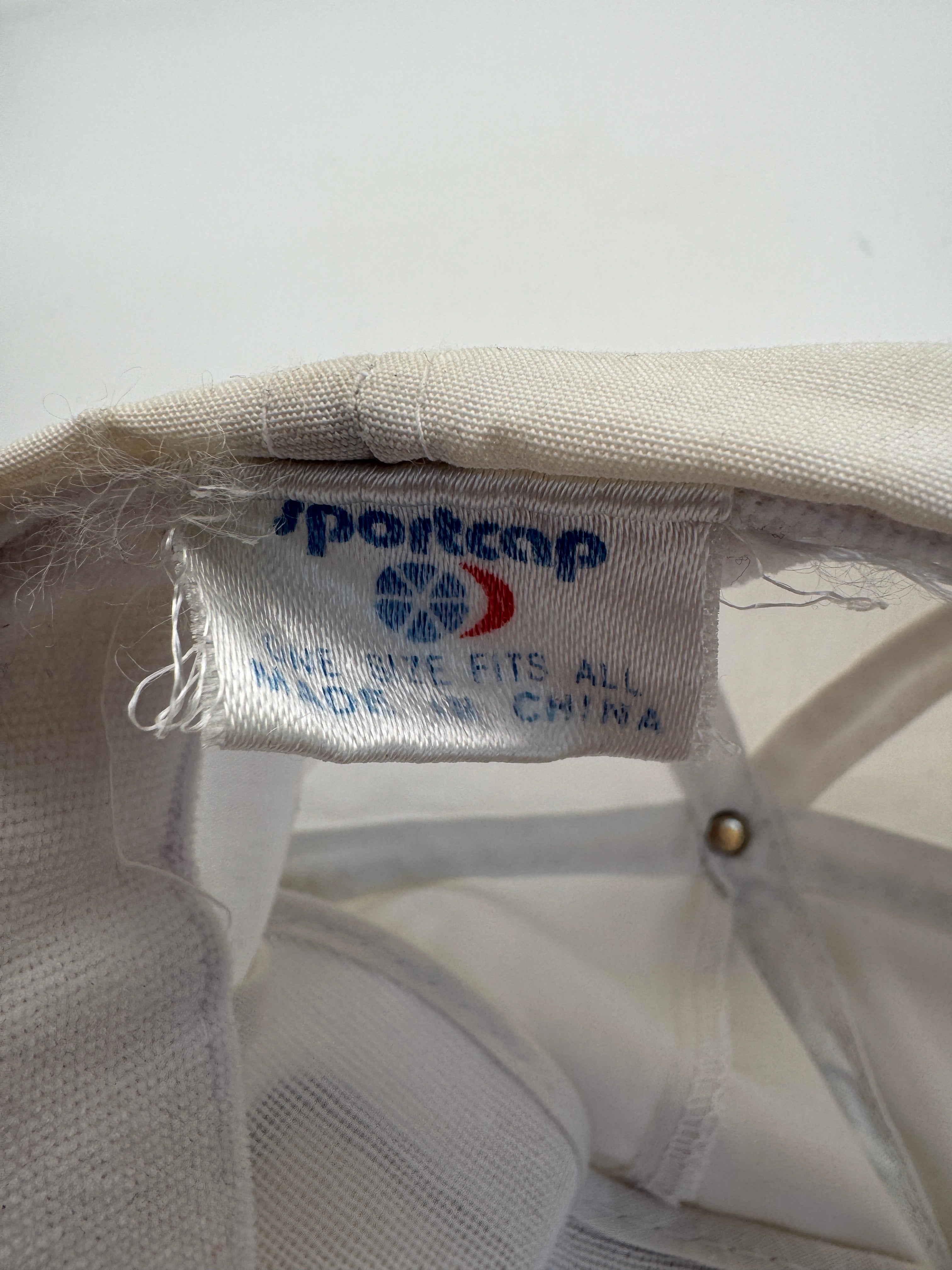 1993 USA Cap Masters-National Indoor Track & Field Metal Clip Strapback Weiß