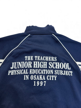 1997 Adidas By Descente Sportjacke Osaka City Made In Japan Dunkelblau M