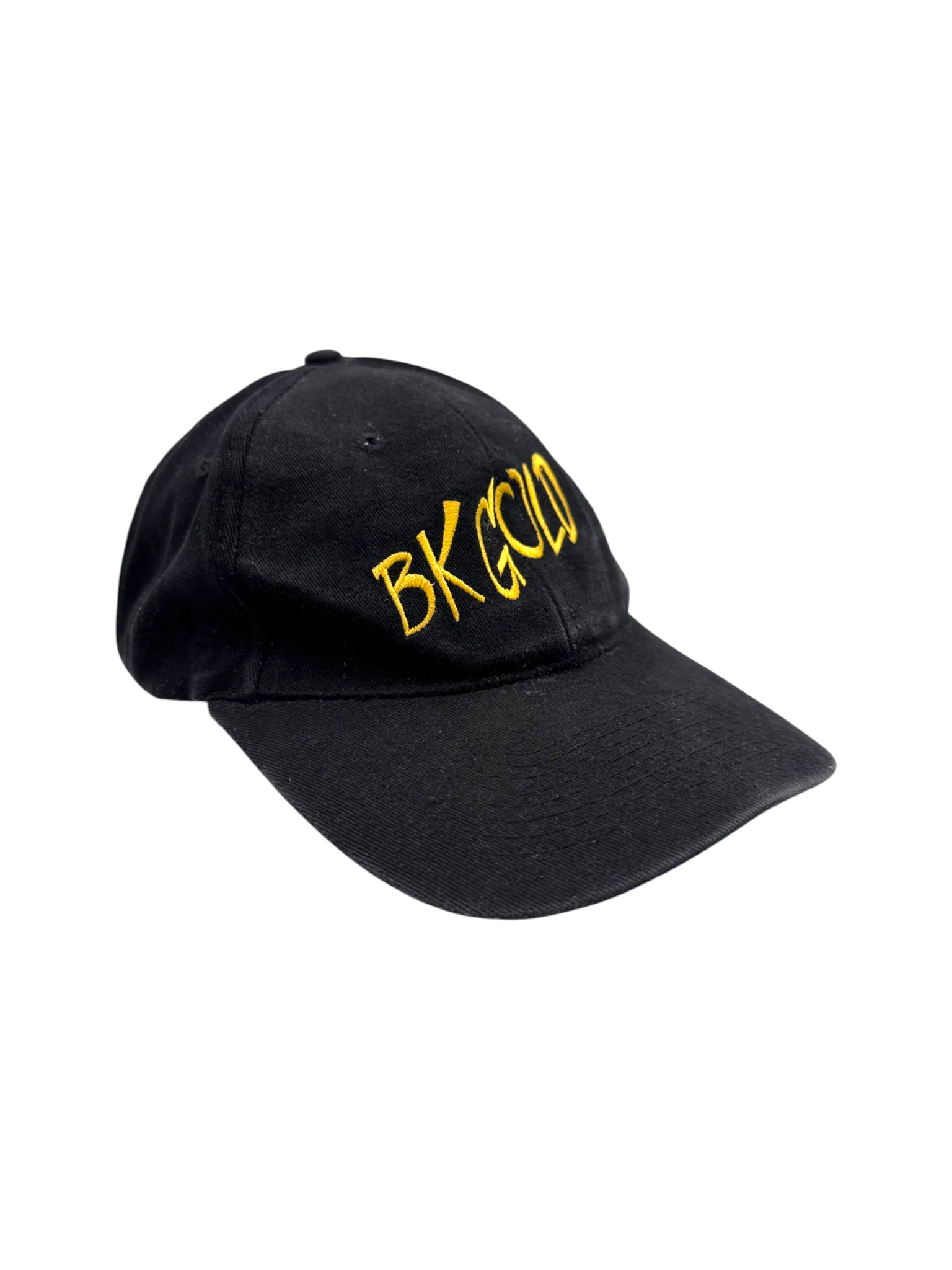 90s BurgerKing Promo Cap "BK Gold" Snapback Schwarz 56cm