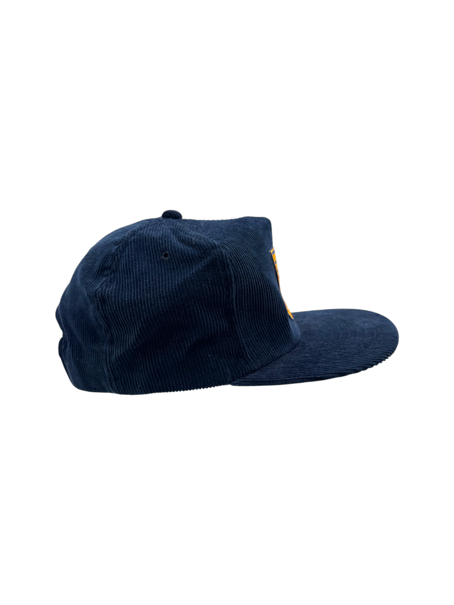 90s Ted Fletcher Corduroy Cap British Columbia Made In Korea Blau