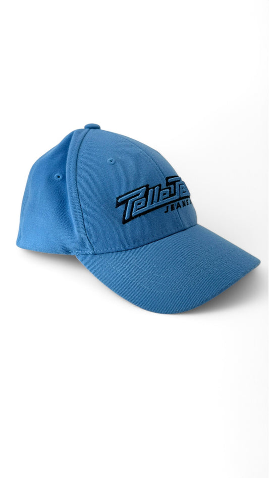 Vintage Pelle Pelle Cap 90s Flexfit Marc Buchanan Big Embroidery Made In Korea Blau One Size