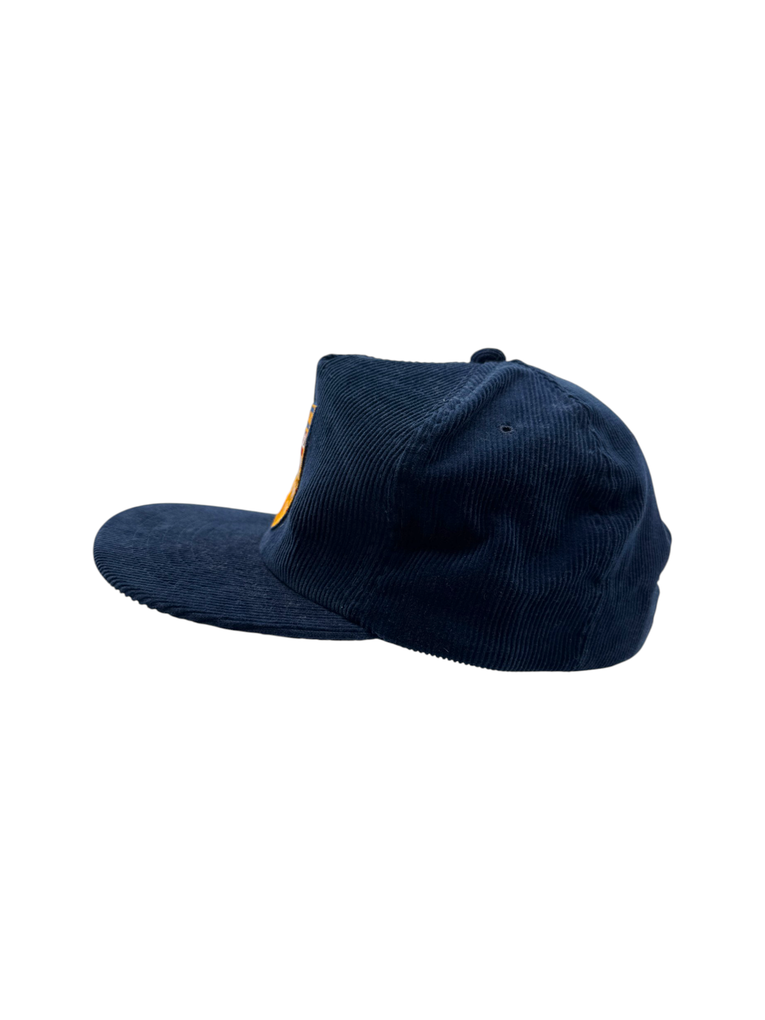 90s Ted Fletcher Corduroy Cap British Columbia Made In Korea Blau