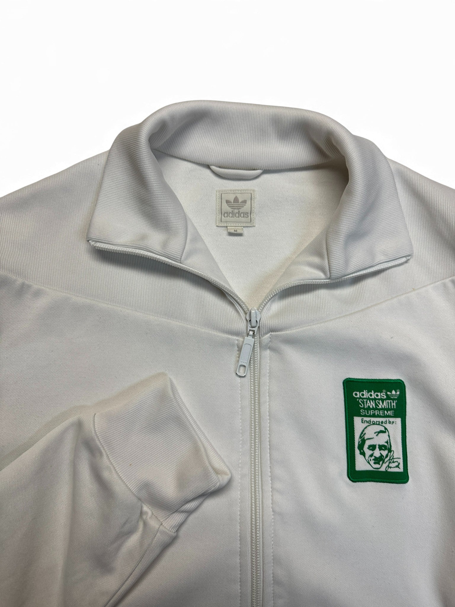 2004 Adidas X Stan Smith Sportjacke Weiß Grün M