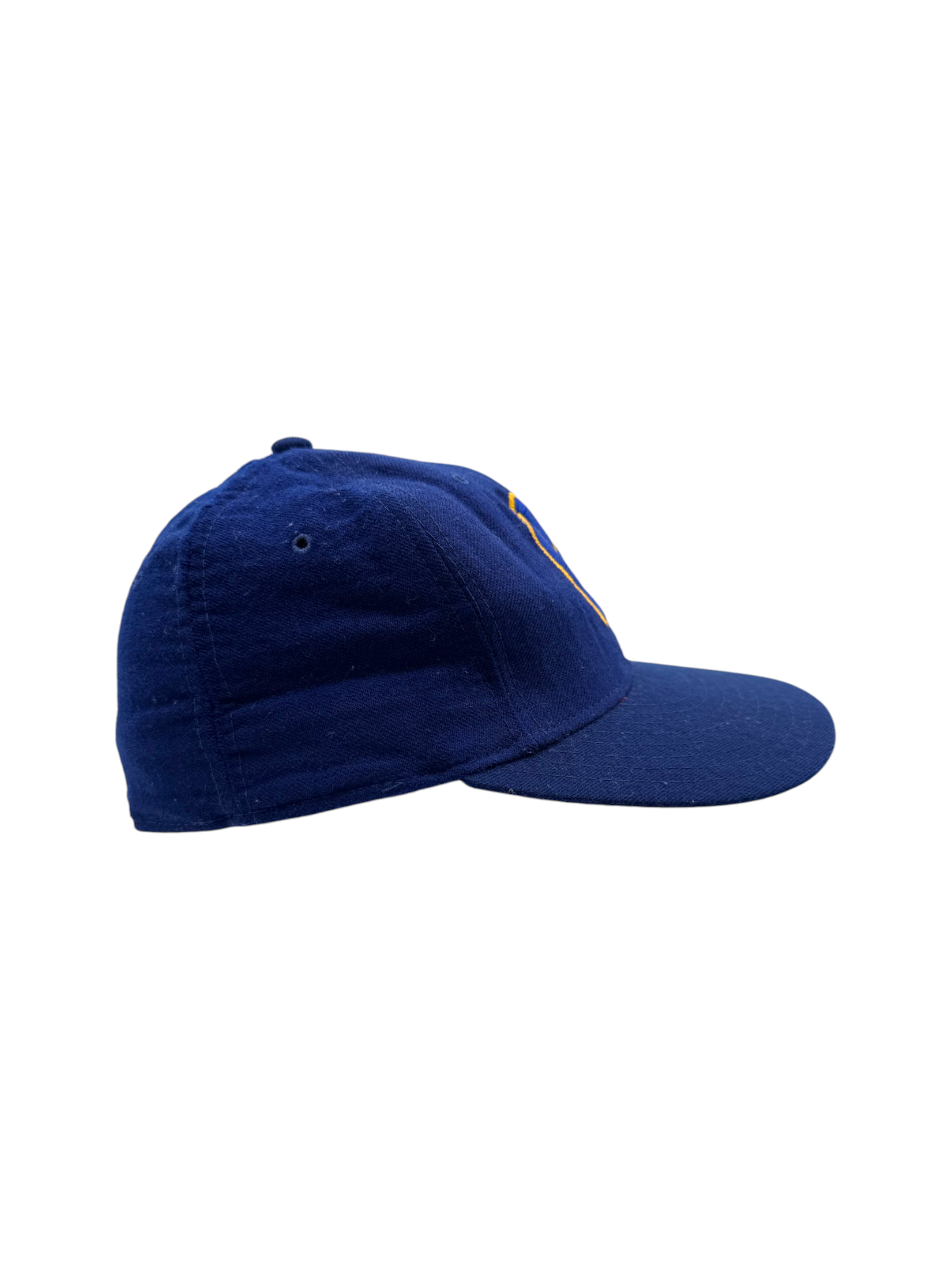 90s New Era MLB Cap Milwaukee Brewers Made In USA Blau Fitted 7 1/4