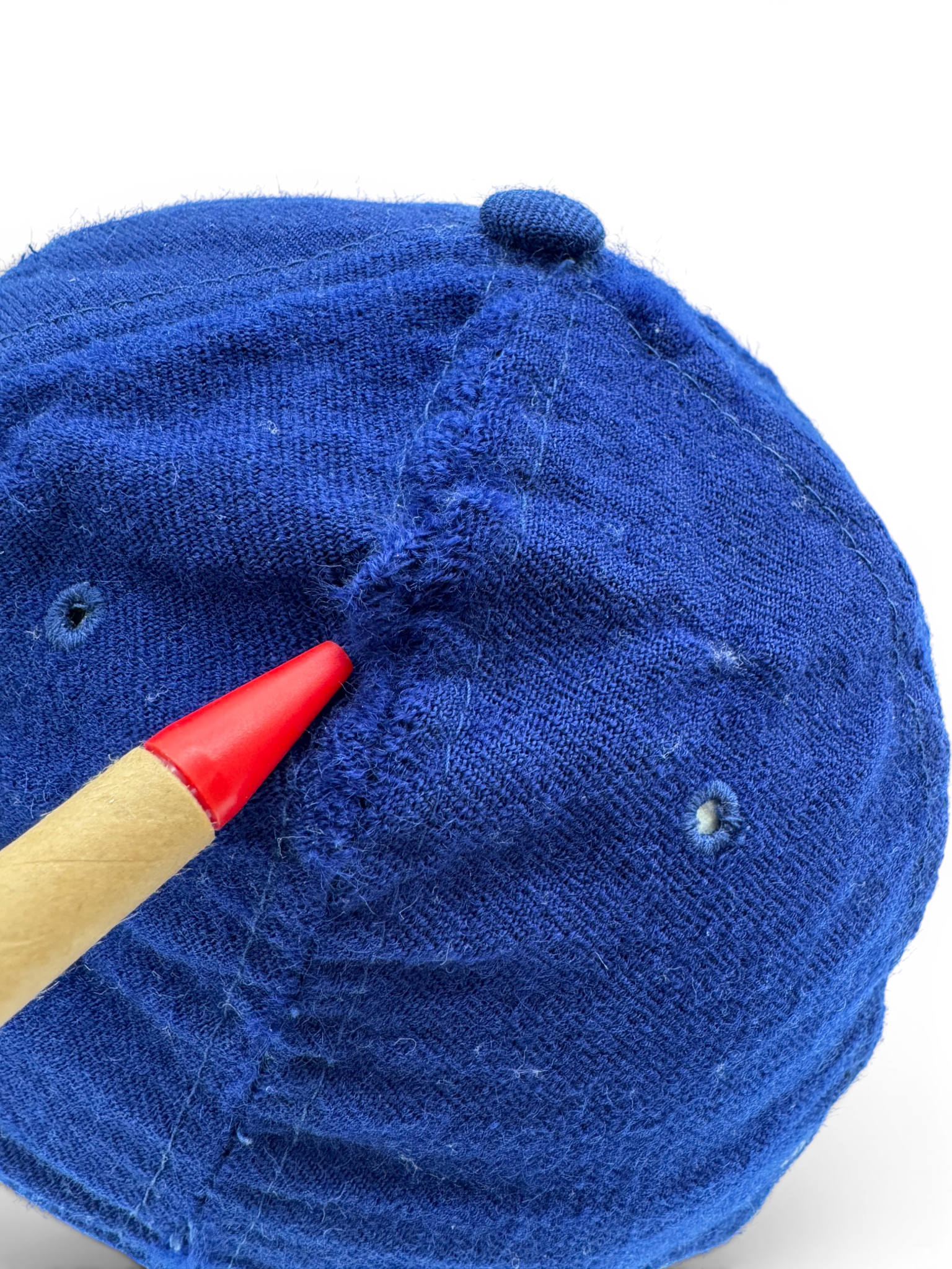 90s New Era MLB Cap Milwaukee Brewers Made In USA Blau Fitted 7 1/4