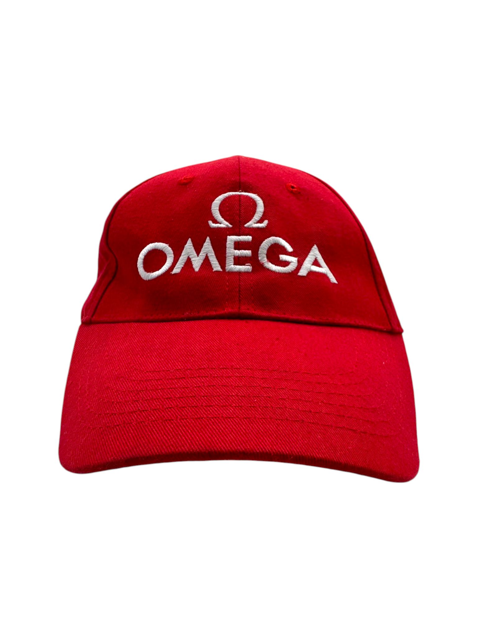 00s Omega Promo Cap Velcro Strapback Rot