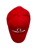 00s Omega Promo Cap Velcro Strapback Rot