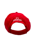 00s Omega Promo Cap Velcro Strapback Rot