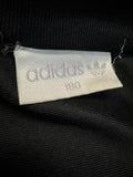90s Adidas Sportjacke "First" Rare Colorway Schwarz Blau 180 M-L