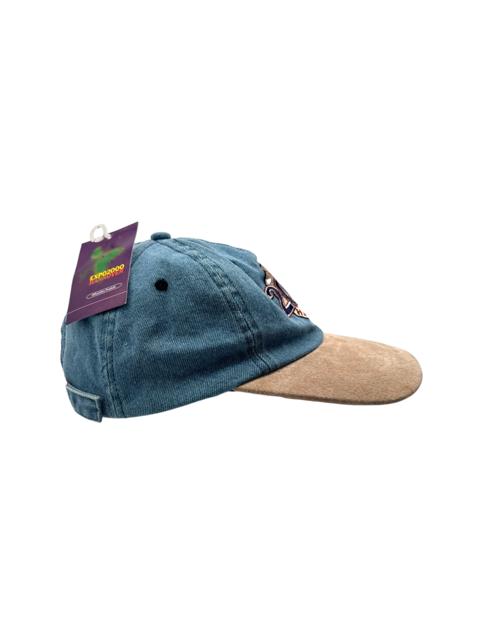 2000 Expo Hannover Promo Cap Neu Blau Braun