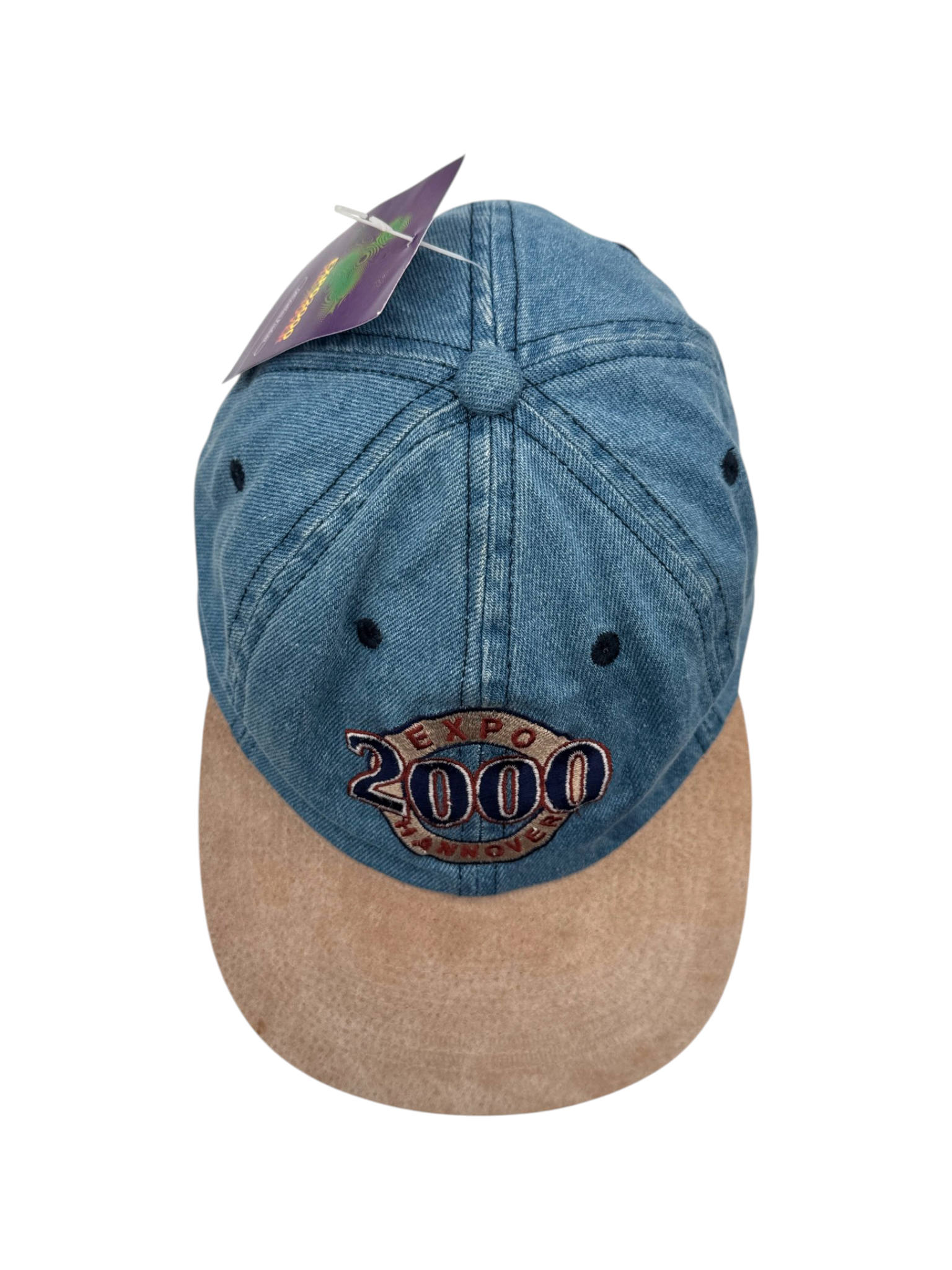 2000 Expo Hannover Promo Cap Neu Blau Braun