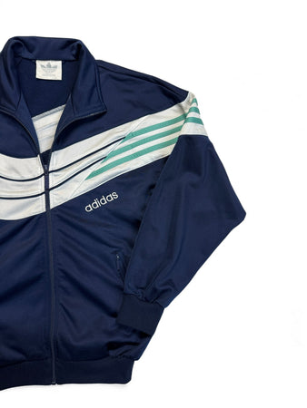 90s Adidas Sportjacke Dunkelblau D3 S