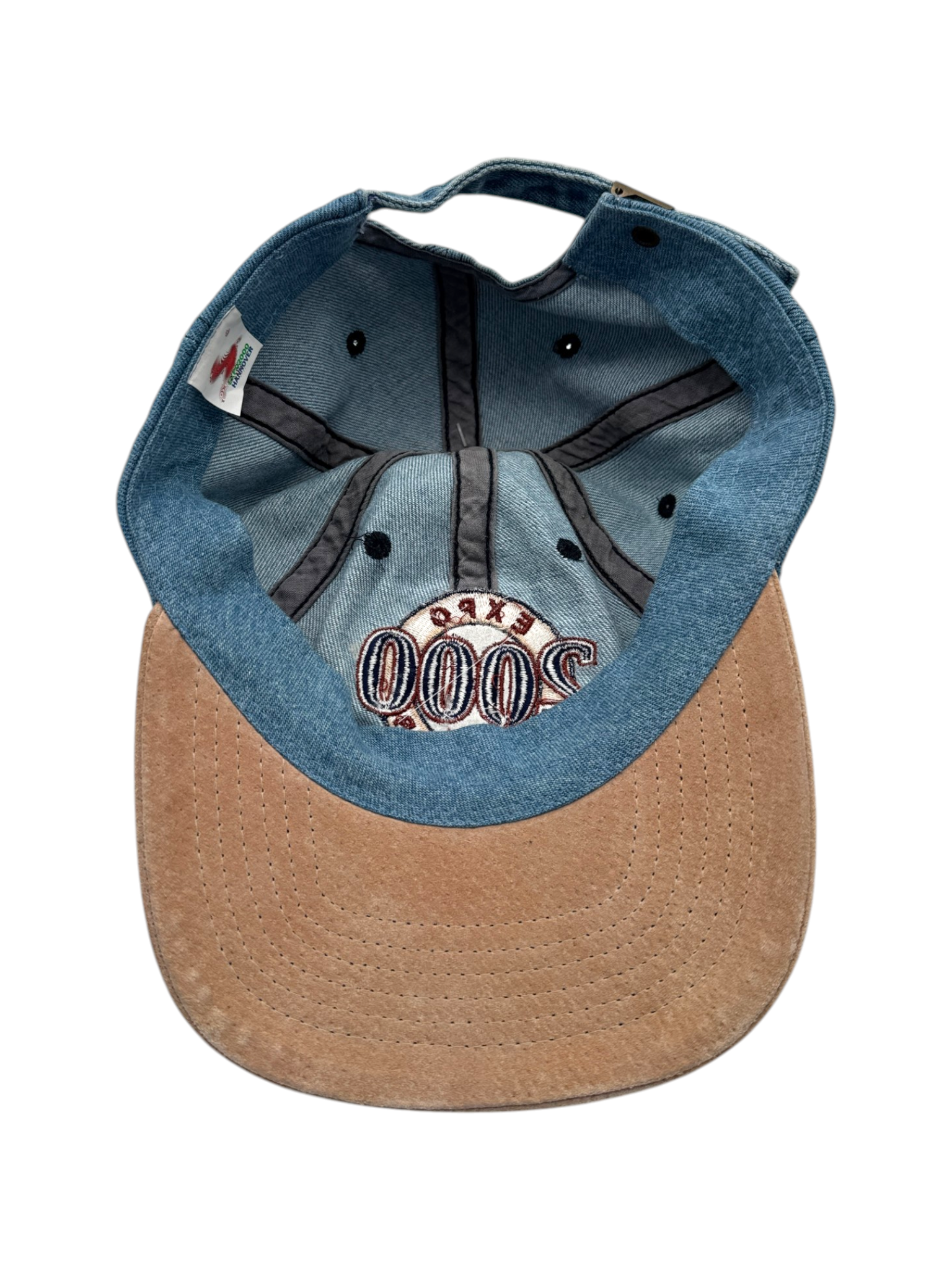 2000 Expo Hannover Promo Cap Neu Blau Braun