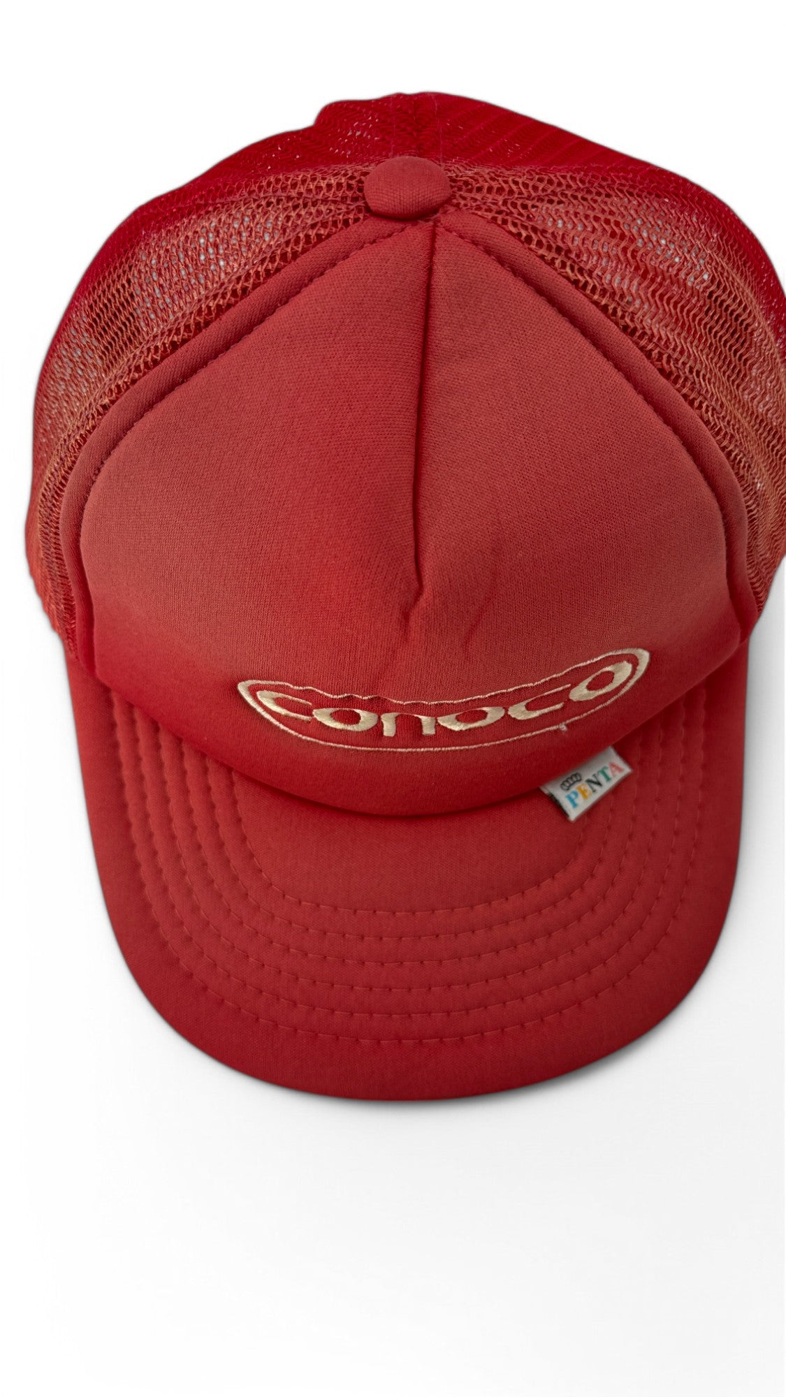 Vintage Penta Cap 80s Conco Trucker Mesh Rot One Size