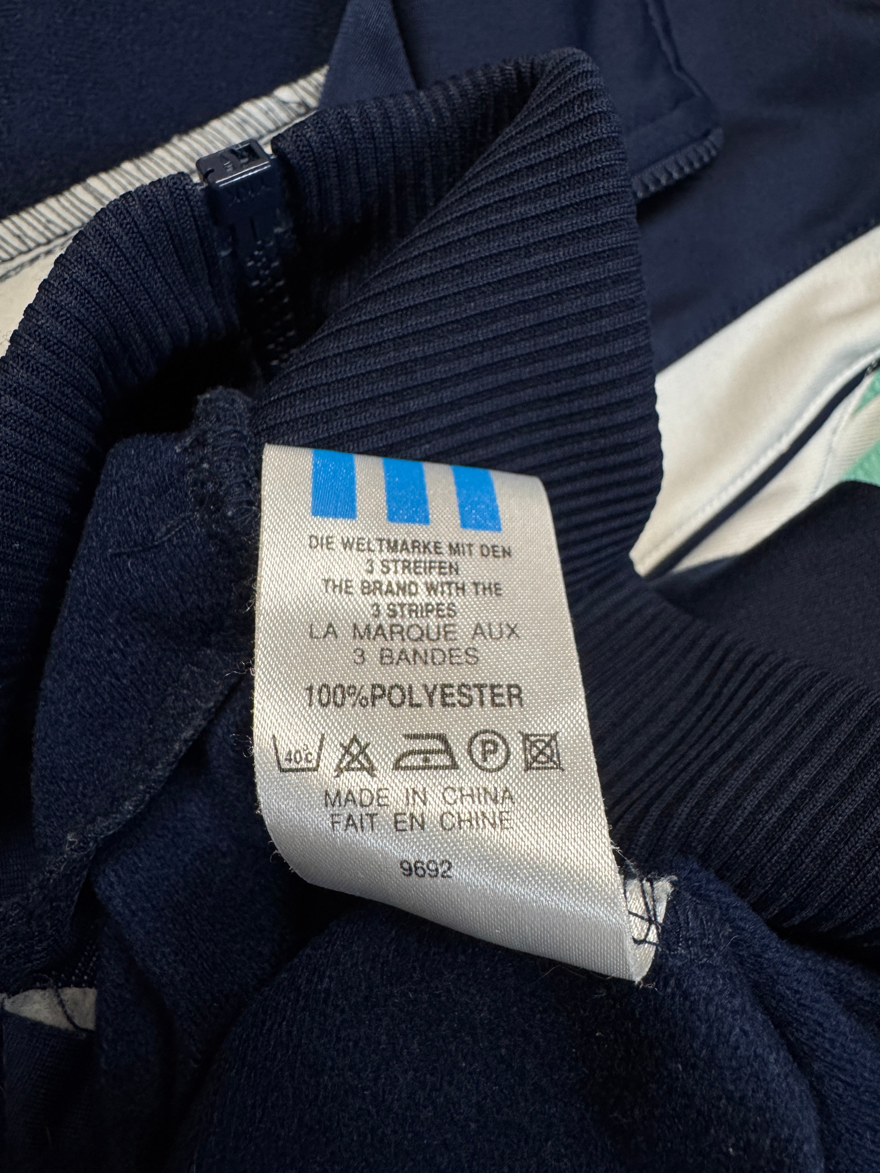 90s Adidas Sportjacke Dunkelblau D3 S