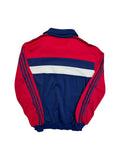 80s Adidas Sportjacke Blau Rot D7 L