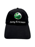 00s Sony Ericsson Promo Cap Metal Clip Strapback Schwarz