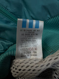 90s Adidas Sportjacke Nylon Türkis Grau D6 M
