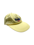90s Fürst Bismarck Promo Rope-Cap Side Zip Pocket Plastic Strapback Gelb
