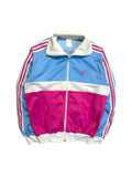 70s Adidas By Ventex Sportjacke Made In France Rare Colorway Blau Pink D4/46 S