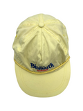 90s Fürst Bismarck Promo Rope-Cap Side Zip Pocket Plastic Strapback Gelb