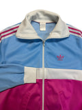 70s Adidas By Ventex Sportjacke Made In France Rare Colorway Blau Pink D4/46 S