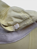90s Fürst Bismarck Promo Rope-Cap Side Zip Pocket Plastic Strapback Gelb