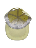 90s Fürst Bismarck Promo Rope-Cap Side Zip Pocket Plastic Strapback Gelb