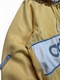 80s Adidas Sportjacke/-Hoodie Made In West Germany Gelb D52 L