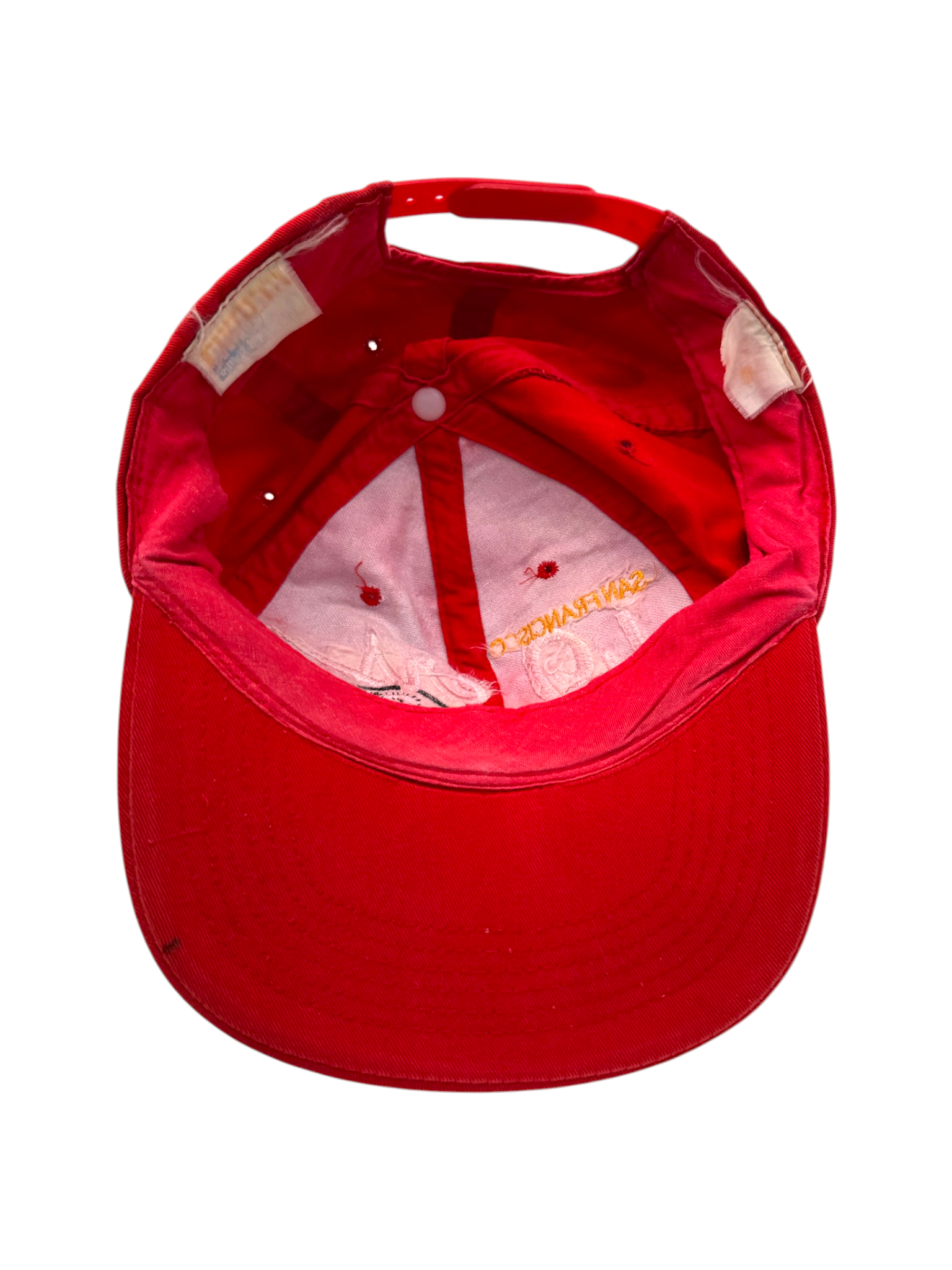 90s NFL Cap San Francisco 49ers Snapback Rot