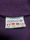 80s Adidas By Ventex Sportjacke "Challenger" Velours Lila L