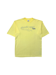 90s Promodoro Wahlkampf Shirt FDP "Diese Jugend von heute"! Single Stitch Gelb