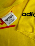 Vintage Adidas Shirt Fifa Fair Play 90s Single Stitch Gelb XL-XXL