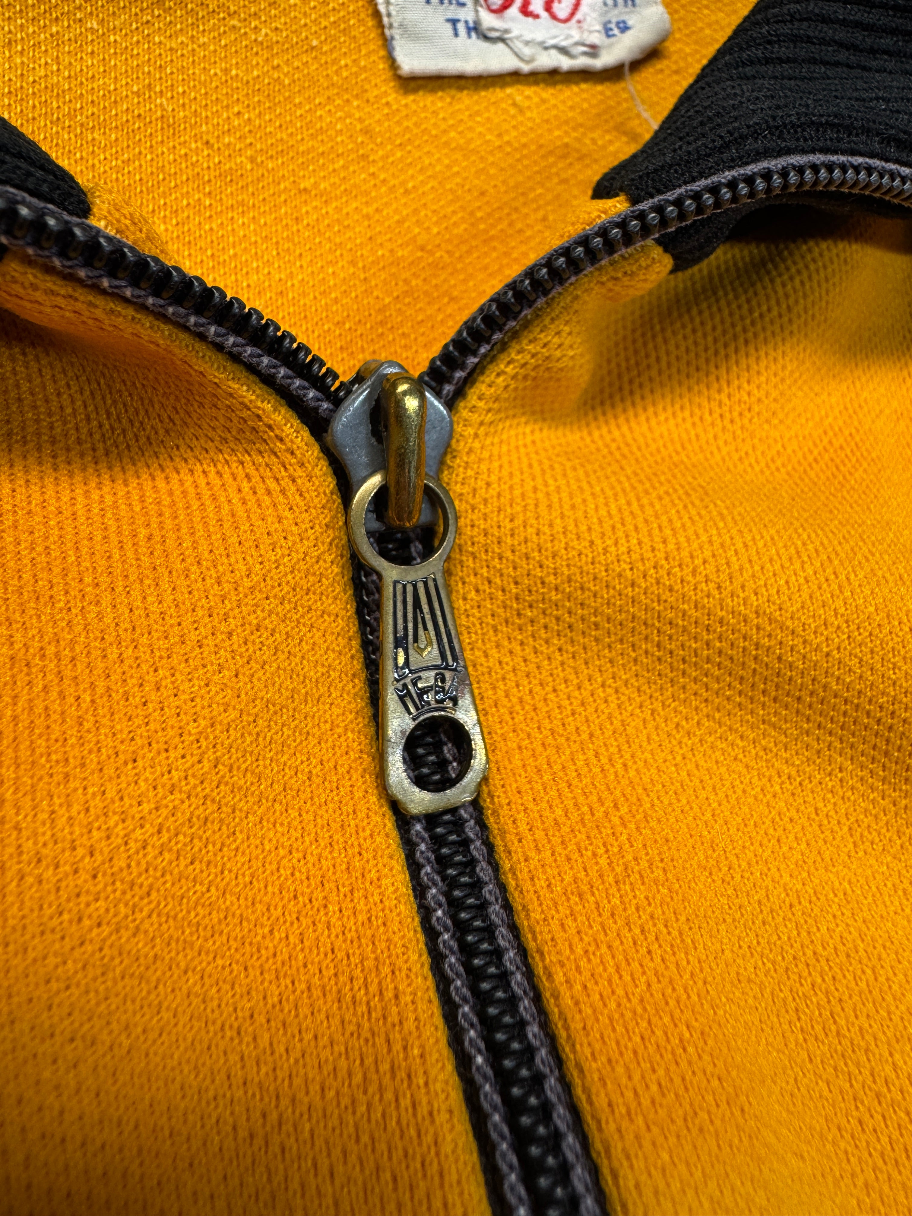 Rare! 70s Adidas Sportjacke Made In Yugoslawia "BTV Aarau" Gelb S-M