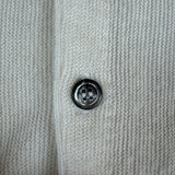 80s Lacoste By Izod Cardigan Made In USA Weiß M