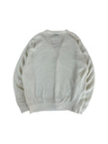 80s Lacoste By Izod Cardigan Made In USA Weiß M